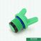 Plastic Pipe Fittings Ppr Plug Equal Shape , Round Head Polyethylene Pipe Plugs