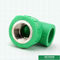 Din8077 / 8078 Ppr Pipe Fittings , Green Female Threaded Tee Good Impact