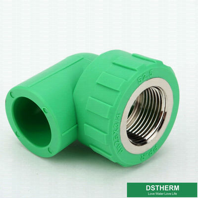 90 Degree Female Threaded Coupling Heat Preservation With Green / White / Oem Color