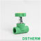 Equal Shape Ppr Stop Valve Injected Smooth Surface Elegant Appearance