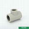 PN20 Round Equal Ppr Female Tee 20 - 160mm Smooth Surface For Water Supply System