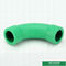 BSPP Thread Long Arc Shaped Elbow PPR Pipe Fittings
