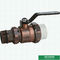 Drinkable Water Recycled PPR Double Union Ball Valve