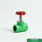 Red Iron Handle Ppr Stop Valve Full Sizes Inner Up And Down Stop Valve
