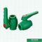 Smooth Surface Green Color Plastic Handle Ball Valve With Brass Ball High Flow