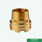 Nickel Plated Female Brass Inserts For Ppr Fittings Hexagonal Inserts Customized Designs