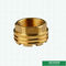 Lighter Weight Customized Designs Ppr Female Brass Inserts With Shinning Nickel Plated