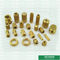 Customized Designs CPVC Fittings PVC Fittings Brass Inserts Brass Color Female Brass Inserts