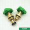 Plastic Handle With Chrome Plated Brass Valve Cartridges For PE Stop Valve