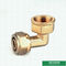 Reducer Threaded Elbow Pex Brass Fittings Brass Color Customized Logo Screw Fittings Middle Weight