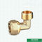 CW617N DZR Equal Threaded Elbow Pex Brass Fittings ISO9001