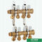 Brass Manifold Floor Heating For Pex Pipe 3 Loops To 12 Loops