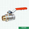 High Pressure Brass Ball Valve Butterfly Handle Double Female Threaded Forged Brass Ball Valve