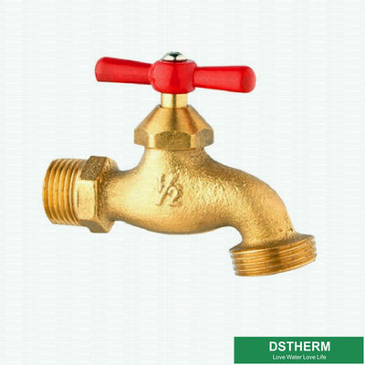 New Design Original Brass Color Garden Tap Brass Bibcock Valve Water Tap Brass Faucet