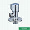 1/2-Inch Chromed Wall Mounted Toilet Water Stop 90 Degree Round Handle Quick Open Bathroom Brass Angle Valve