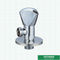 Chromed Wall Mounted Toilet Water Stop 90 Degree Round Handle Quick Open Bathroom Brass Angle Valve
