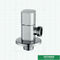1/2 Inch Chromed Wall Mounted Kitchen Basin Water Stop Round Handle Quick Open Bathroom Cock Valve Brass Angle Valve