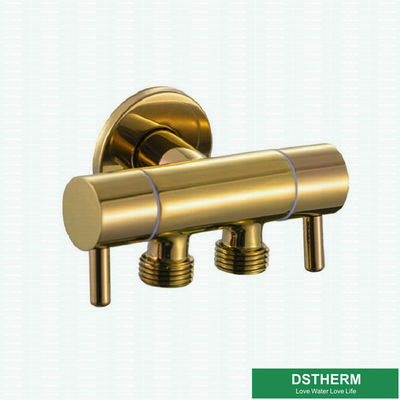 PN25 G1/2&quot; Thread Wall Mounted Brass Angle Valve