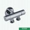 15L/Min Wall Mounted Chrome Plated Brass Angle Valve