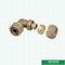 Male Threaded Elbow Pex Brass Fittings Brass Color Customized Logo Screw Fittings Middle Weight