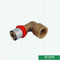 Customized Female Threaded Elbow Compression Brass Press Union Fittings For Pex Aluminum Pex Pipe