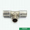 Customized Male Threaded Tee Compression Brass Press Union Fittings For Pex Aluminum Pex Pipe