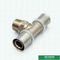Customized Male Threaded Tee Compression Brass Press Union Fittings For Pex Aluminum Pex Pipe