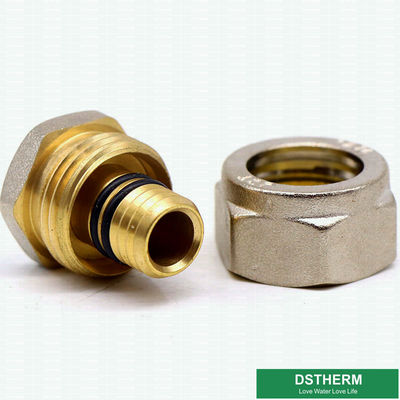 Female Pipe Plug Threaded Coupling Fittings Compression Brass Fittings Screw Fittings For Pex Aluminum Pex Pipe