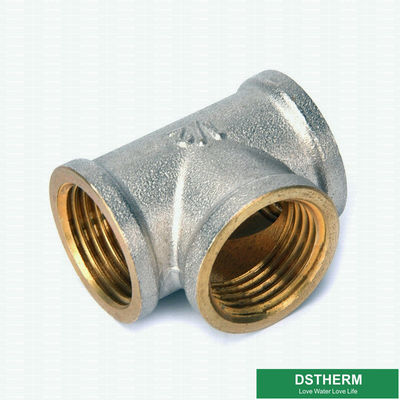 Female Threaded Tee Screw Fittings Compression Brass Fittings Pex Fittings For Pex Aluminum Pex Pipe