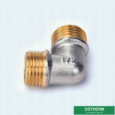 Double Male Threaded Elbow Screw Fittings Compression Brass Fittings Pex Fittings For Pex Aluminum Pex Pipe