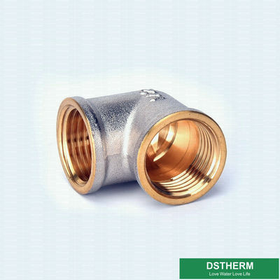 Double Female Threaded Elbow Screw Fittings Compression Brass Fittings Pex Fittings For Pex Aluminum Pex Pipe