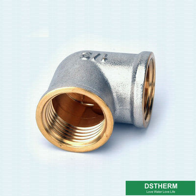 Double Female Threaded Elbow Screw Fittings Compression Brass Fittings Pex Fittings For Pex Aluminum Pex Pipe