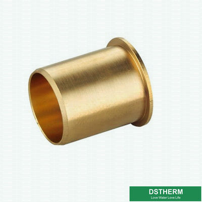 Aluminum PE Pipe CZ132 Brass Compression Fittings With SS Sleeve