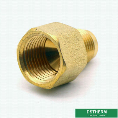 UNC Brass Flared Fittings Threaded Union Coupling Pipe Fittings