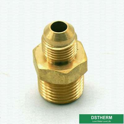 45 Degrees Brass Flared Fittings Male Thread Reducer Coupling C37700