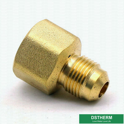 1/8' Male Female Brass Flared Fittings Copper Pipe Flare Fitting For Gas