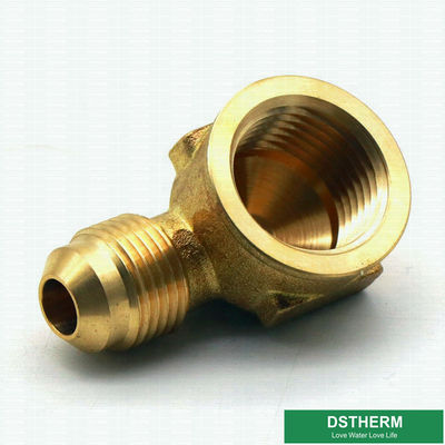 Male Female Elbow Brass Flared Fittings Heating Forged Brass Hose Fittings