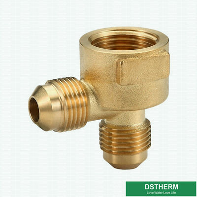 Male Female Elbow Brass Flared Fittings Heating Forged Brass Hose Fittings