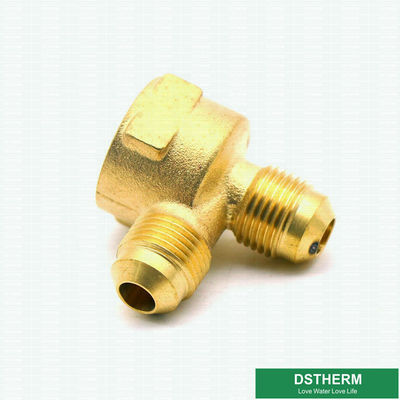 BSPT Forged Brass Flared Fittings 45 Degree Npt Flare Fitting