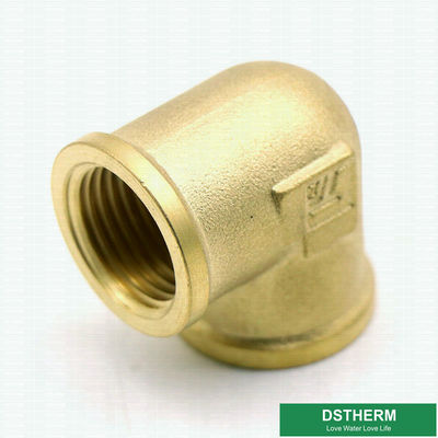 Brass Color Customized Double Female Threaded Brass Elbow With Best Prices Pipe Fittings