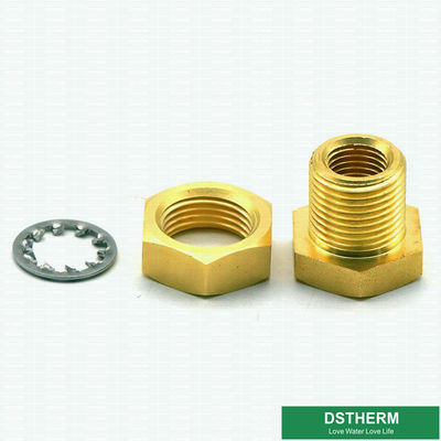 Brass Threaded Fittings Quick Release Fitting Brass Flare Fitting For Pipe Connection