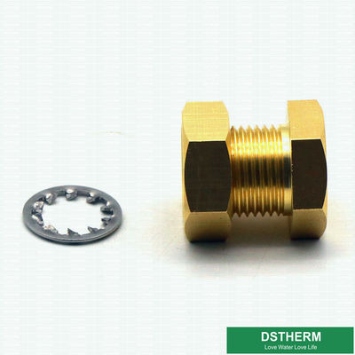 Brass Threaded Fittings Quick Release Fitting Brass Flare Fitting For Pipe Connection