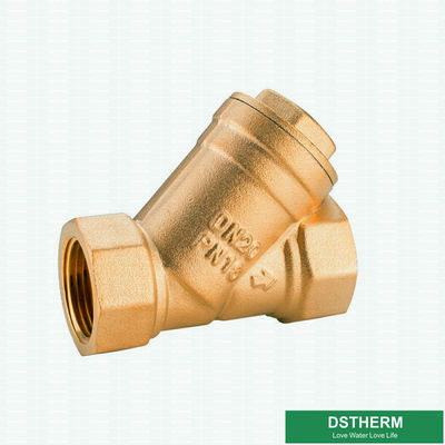 Customized Heavier Type Non Return One Way In-Line Brass Spring Check Valve With Plastic Pin