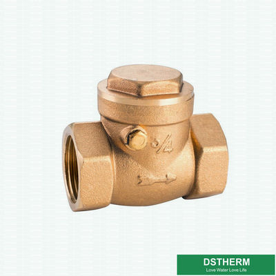 1/2-4 Inch NPT BSP Thread Soft Seal Brass Swing Check Valve