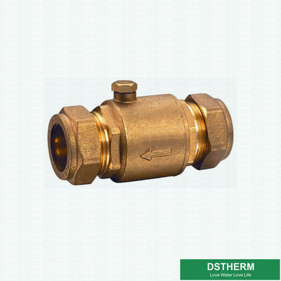 BSP Thread Soft Seal Brass Swing Straight Check Valve