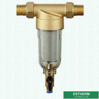 With Pressure Meter Nickel Plated Remove Rust Water Purifier With Ppr Union Brass Pre-Filter