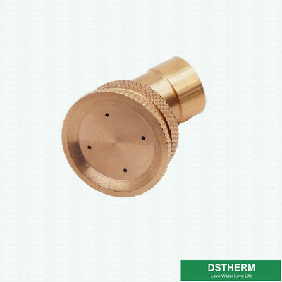 Customized Brass Garden Fittings 360 Degrees Adjustable Brass Water Fine Mist Sprayer Hose Nozzle