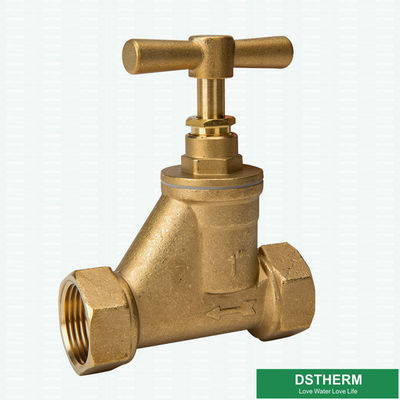 Screw Heavier Type Garden Hose Pipe Fittings Brass Forged Stop Cock Valve