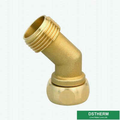 Brass Garden Hose Pipe Fittings One Way Pipe Union Connector