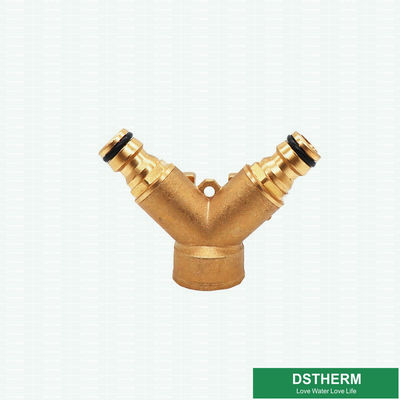 Customized Garden Hose Pipe Fittings Garden Water Inlet Joint Hose Tap Pipe Two Ways Connector